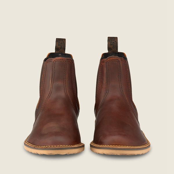 Bottes Red Wing Heritage - Weekender Chelsea - 6-Inchr Rough & Tough Cuir - Marron - Homme 943XNVJMB